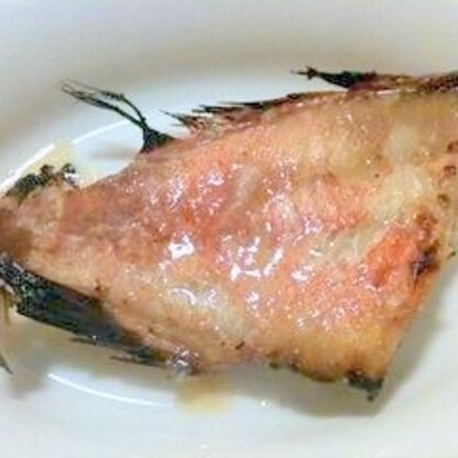 赤魚のような脂ののったお魚に、粕床の味が、ぴったりマッチ♪美味しかったです。ごちそうさまでした。